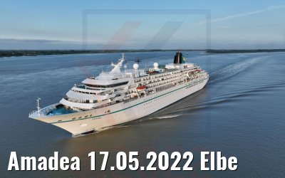 Amadea 17.05.2022 Elbe