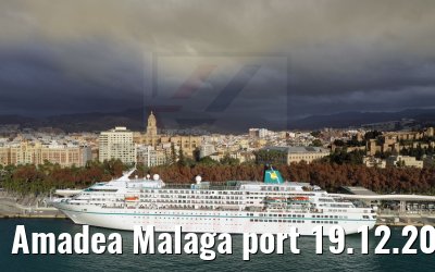 Amadea Malaga port 19.12.2021