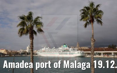 Amadea port of Malaga 19.12.2021