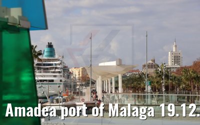 Amadea port of Malaga 19.12.2021