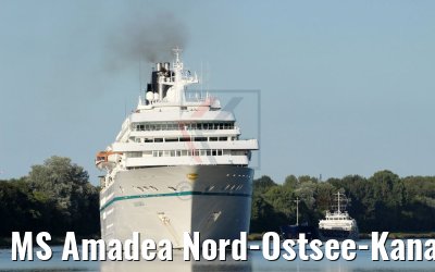 MS Amadea Nord-Ostsee-Kanal 21.08.2018 /Photo: K.Kaulfuss