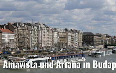 Amavista und Ariana in Budapest 01.04.2015