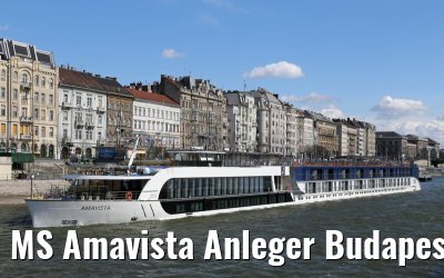 MS Amavista Anleger Budapest 01.04.2015