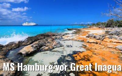 MS Hamburg vor Great Inagua Island 20.02.2018