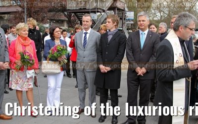 Christening of the luxurious river cruise ship AMELIA (Phoenix Reisen / Scylla AG) in Cologne - March 31, 2012