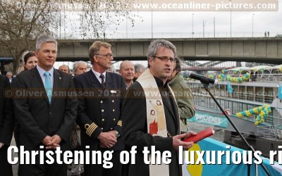 Christening of the luxurious river cruise ship AMELIA (Phoenix Reisen / Scylla AG) in Cologne - March 31, 2012