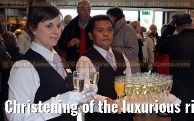 Christening of the luxurious river cruise ship AMELIA (Phoenix Reisen / Scylla AG) in Cologne - March 31, 2012