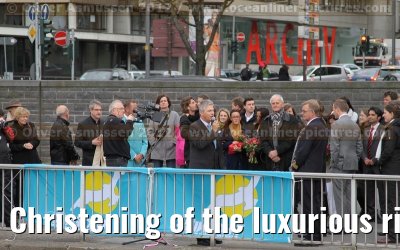 Christening of the luxurious river cruise ship AMELIA (Phoenix Reisen / Scylla AG) in Cologne - March 31, 2012