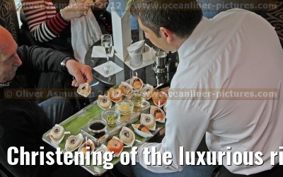 Christening of the luxurious river cruise ship AMELIA (Phoenix Reisen / Scylla AG) in Cologne - March 31, 2012