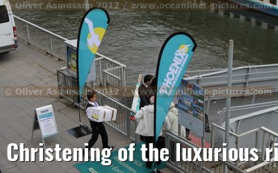 Christening of the luxurious river cruise ship AMELIA (Phoenix Reisen / Scylla AG) in Cologne - March 31, 2012