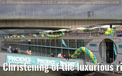 Christening of the luxurious river cruise ship AMELIA (Phoenix Reisen / Scylla AG) in Cologne - March 31, 2012
