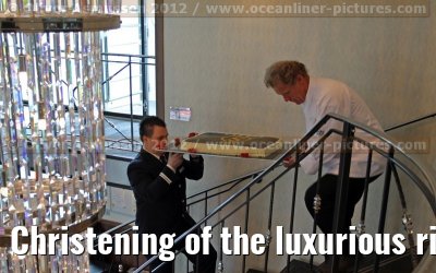 Christening of the luxurious river cruise ship AMELIA (Phoenix Reisen / Scylla AG) in Cologne - March 31, 2012