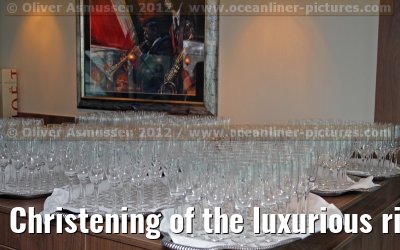 Christening of the luxurious river cruise ship AMELIA (Phoenix Reisen / Scylla AG) in Cologne - March 31, 2012