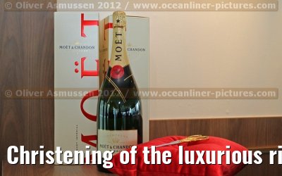Christening of the luxurious river cruise ship AMELIA (Phoenix Reisen / Scylla AG) in Cologne - March 31, 2012