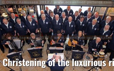 Christening of the luxurious river cruise ship AMELIA (Phoenix Reisen / Scylla AG) in Cologne - March 31, 2012