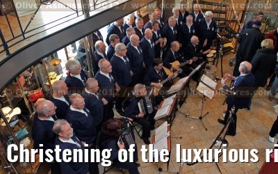 Christening of the luxurious river cruise ship AMELIA (Phoenix Reisen / Scylla AG) in Cologne - March 31, 2012