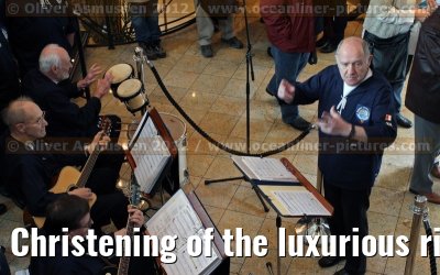Christening of the luxurious river cruise ship AMELIA (Phoenix Reisen / Scylla AG) in Cologne - March 31, 2012