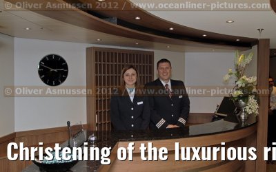 Christening of the luxurious river cruise ship AMELIA (Phoenix Reisen / Scylla AG) in Cologne - March 31, 2012