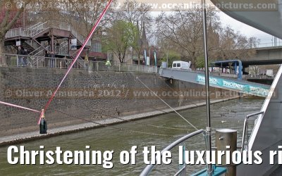 Christening of the luxurious river cruise ship AMELIA (Phoenix Reisen / Scylla AG) in Cologne - March 31, 2012