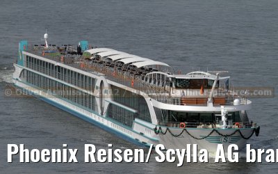 Phoenix Reisen/Scylla AG brand new AMELIA on the first journey from Cologne to Koblenz - March 28, 2012 