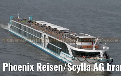 Phoenix Reisen/Scylla AG brand new AMELIA on the first journey from Cologne to Koblenz - March 28, 2012 