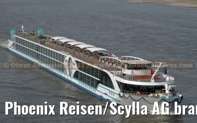 Phoenix Reisen/Scylla AG brand new AMELIA on the first journey from Cologne to Koblenz - March 28, 2012 