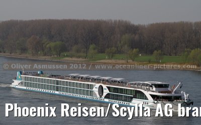 Phoenix Reisen/Scylla AG brand new AMELIA on the first journey from Cologne to Koblenz - March 28, 2012 