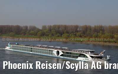 Phoenix Reisen/Scylla AG brand new AMELIA on the first journey from Cologne to Koblenz - March 28, 2012 