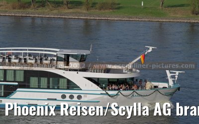 Phoenix Reisen/Scylla AG brand new AMELIA on the first journey from Cologne to Koblenz - March 28, 2012 