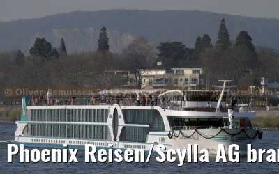 Phoenix Reisen/Scylla AG brand new AMELIA on the first journey from Cologne to Koblenz - March 28, 2012 