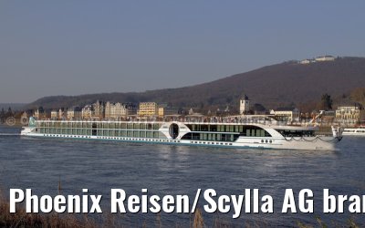 Phoenix Reisen/Scylla AG brand new AMELIA on the first journey from Cologne to Koblenz - March 28, 2012 