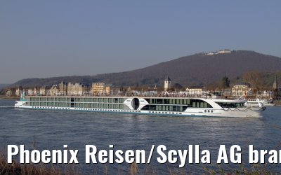 Phoenix Reisen/Scylla AG brand new AMELIA on the first journey from Cologne to Koblenz - March 28, 2012 
