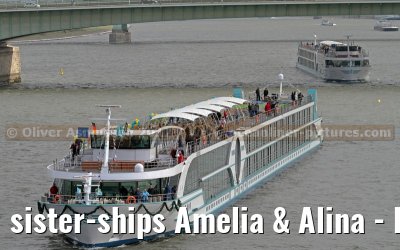 sister-ships Amelia & Alina - Phoenix Reisen - March 31, 2012 - Cologne