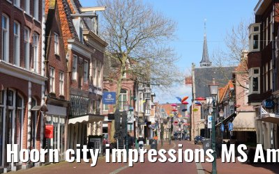 Hoorn city impressions MS Amina 07.04.2024