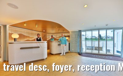 travel desc, foyer, reception MS Amelia