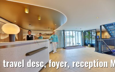 travel desc, foyer, reception MS Amelia