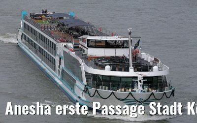 Anesha erste Passage Stadt Koeln 24.06.2015
