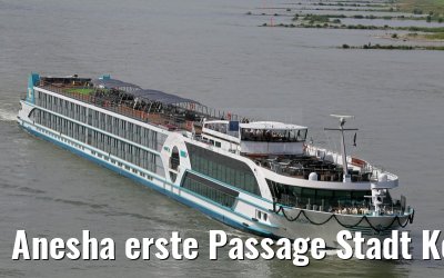 Anesha erste Passage Stadt Koeln 24.06.2015