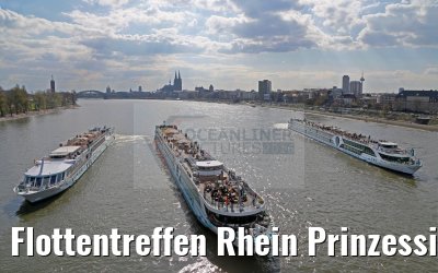 Flottentreffen Rhein Prinzessin, Anesha, Amelia, Köln 09.04.2016