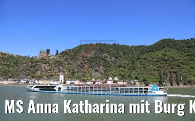 MS Anna Katharina mit Burg Katz 29.06.2019