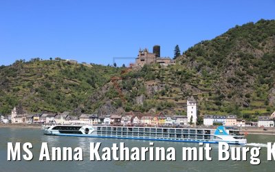 MS Anna Katharina mit Burg Katz 29.06.2019