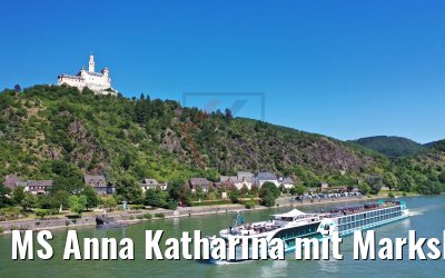 MS Anna Katharina mit Marksburg bei Braubach 29.06.2019
