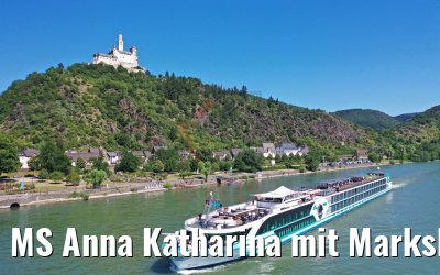 MS Anna Katharina mit Marksburg bei Braubach 29.06.2019