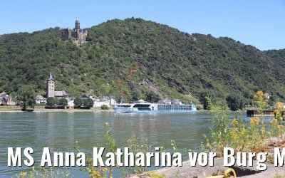 MS Anna Katharina vor Burg Maus 29.06.2019