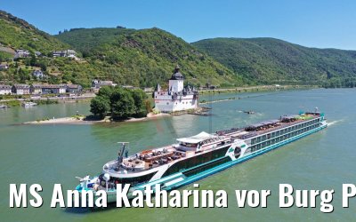MS Anna Katharina vor Burg Pfalzgrafenstein in Kaub 29.06.2019