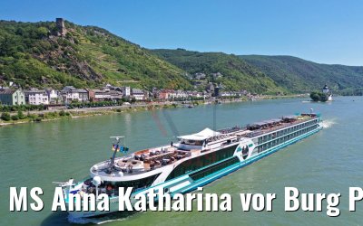 MS Anna Katharina vor Burg Pfalzgrafenstein in Kaub 29.06.2019