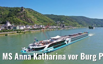 MS Anna Katharina vor Burg Pfalzgrafenstein in Kaub 29.06.2019