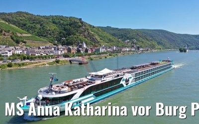 MS Anna Katharina vor Burg Pfalzgrafenstein in Kaub 29.06.2019