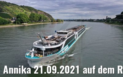 Annika 21.09.2021 auf dem Rhein
