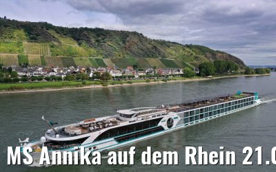 MS Annika auf dem Rhein 21.09.2021